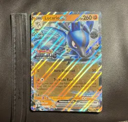 Pokemon Prismatic Evolutions Lucario Tyranitar ex Premium Stamped Promos + Jumbo - Image 2