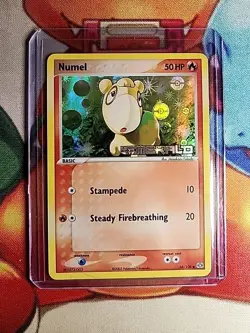 Pokemon TCG Numel 58/106 EX Emerald Reverse Holo Stamped - NM 💎 - Image 1