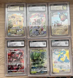 POKEMON SLAB LOT (X2 CGC Pristine 10 and X4 CGC Gem Mint Slabs) - Image 2