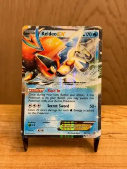 Keldeo EX 45/113 (Ultra Rare; very LP) - XY Boundaries Crossed - Pokemon TCG - Image 1