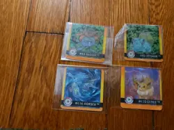 Lot Of Four 1999 Artbox Pokemon Flipz Premier Edition - Image 1