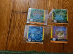 Lot Of Four 1999 Artbox Pokemon Flipz Premier Edition - Image 2