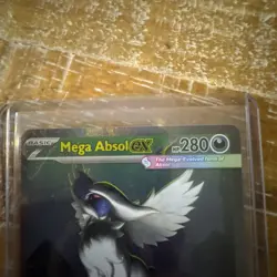 Pokemon TCG Mega Evolution Mega Absol EX SIR 180/132 NM PACK FRESH - Image 3