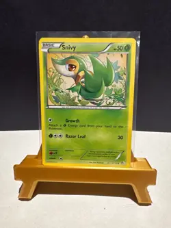 Pokemon TCG Snivy RC1/RC25 Legendary Treasures: Radiant Collection Holo - Image 1