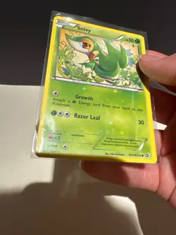 Pokemon TCG Snivy RC1/RC25 Legendary Treasures: Radiant Collection Holo - Image 2