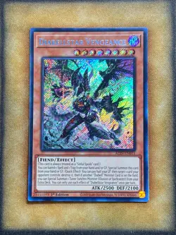 Yugioh Diabellstar Vengeance ALIN-EN011 Secret Rare 1st Ed NM - Image 1