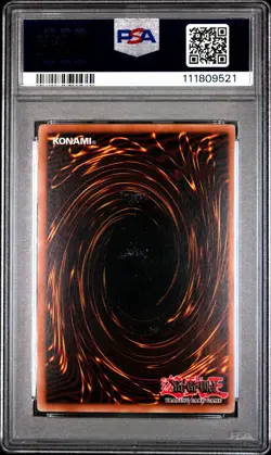 2005 YU-GI-OH! PROMO COLLECTOR TINS #EN004 DARK MAGICIAN GIRL PSA 9 - Image 2