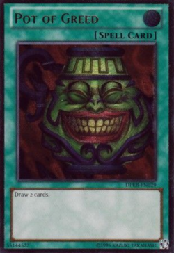 1X NM Ultimate Rare - Pot of Greed - DPKB-EN029 Unlimited Edition - yugioh - Image 1