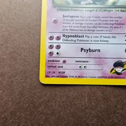 Rocket's Mewtwo 14/132 Pokemon Gym Challenge Holo Rare Card - HP (no creases) - Image 4