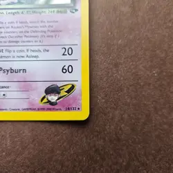 Rocket's Mewtwo 14/132 Pokemon Gym Challenge Holo Rare Card - HP (no creases) - Image 5