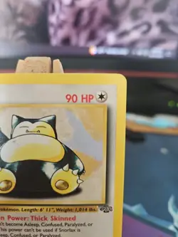 Pokemon TCG Snorlax Jungle Card 27/64 Unlimited Rare, LP Condition Non Holo - Image 3