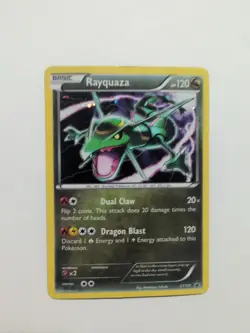 Rayquaza XY141 Holo Pokemon TCG XY Black Star Promo Card - Image 1