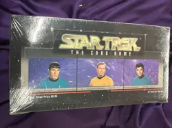 STAR TREK COLLECTIBLE CARD GAME FACTORY SEALED 12 STARTER DECKS Factory Sealed - Image 1