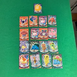 Lot of 17 Pokemon TCG Topps Trading Card Games Animation Edition - Image 2