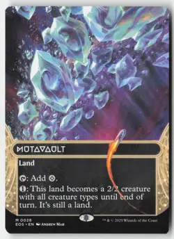 MTG - Mutavault (0028) (Borderless) M Edge of Eternities: Stellar Sights 28 LP-N - Image 1