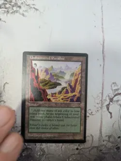 Magic: The Gathering Land Undiscovered Paradise Vision Rare Regular - Image 1