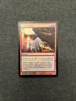 Comet Storm - Foil - NM - Promo - Worldwake - Magic The Gathering MTG - Image 1