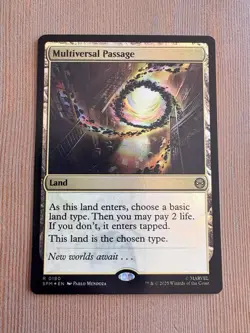 Multiversal Passage - 180 - MTG: Spider-Man: Eternal-Legal - Rare - FOIL - Image 1