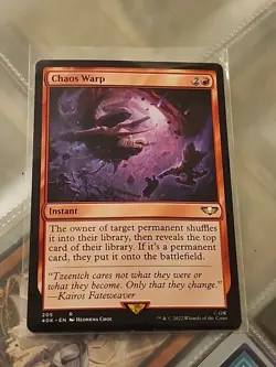 Chaos Warp NM #205 Universes Beyond: Warhammer 40,000 MTG - Image 2