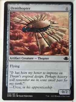 Ornithopter - Dominaria Remastered - Magic the Gathering MTG Nice! - Image 1