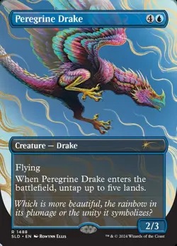 MTG Peregrine Drake Secret Lair Drop Regular - Image 1