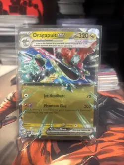 DRAGAPULT EX 130/167 TWILIGHT MASQUERADE POKEMON HOLO (DOUBLE RARE, NM) - Image 1