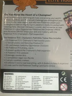 Pokemon TCG Champions Path Elite Trainer Box CHARIZARD V PROMO - NEW & SEALED - Image 4