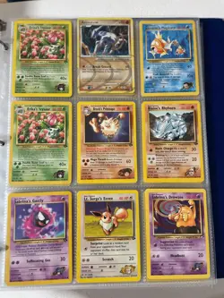pokemon binder tcg mix of vintage, holos, and EX - Image 2