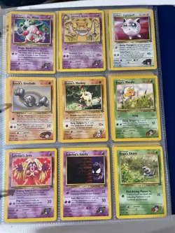 pokemon binder tcg mix of vintage, holos, and EX - Image 5