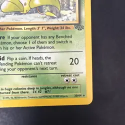 Pokemon TCG Victreebel Jungle 30/64 Regular vintage non-holo rare - Image 5