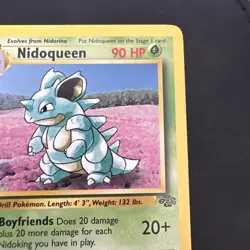 Pokemon Vintage Non-holo Rare Nidoqueen Jungle 23/64 WotC 1999 - Image 2