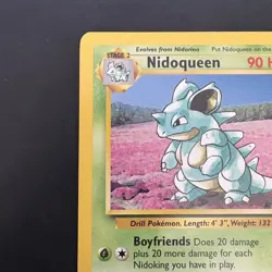 Pokemon Vintage Non-holo Rare Nidoqueen Jungle 23/64 WotC 1999 - Image 3