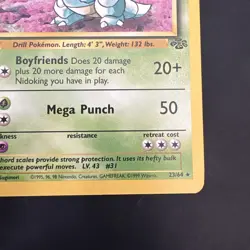 Pokemon Vintage Non-holo Rare Nidoqueen Jungle 23/64 WotC 1999 - Image 5