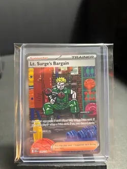 Pokemon TCG: Lt. Surge's Bargain - Mega Evolution - 185/132 - NM - Image 5