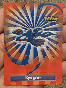 2003 Topps Pokemon Advanced Kyogre 9 Of 10 Pop Up And Aggron #10 - Image 1