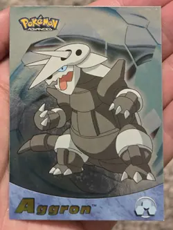 2003 Topps Pokemon Advanced Kyogre 9 Of 10 Pop Up And Aggron #10 - Image 3