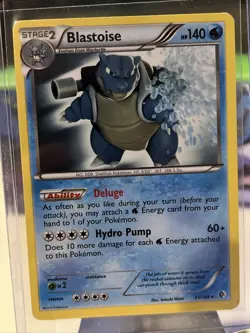 Pokemon TCG Blastoise Boundaries Crossed 31/149 Regular Exclusive LP - Image 1