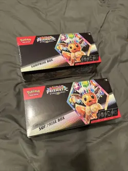 Pokemon TCG Prismatic Evolutions Surprise Box Sealed (Lot Of 2) - Image 1