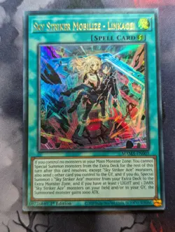 Sky Striker Mobilize - Linkage! - Ultra Rare - MAMA-EN003 1st Edition NM/VLP - Image 1