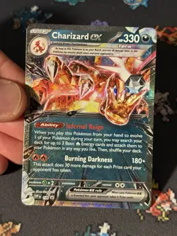 Pokemon Cards Charizard ex SVP196 Special Collection Promo - (NM) - Image 2