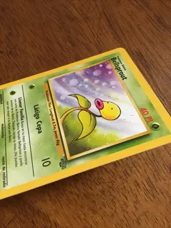 Bellsprout 49/64 Jungle Unlimited WOTC Pokemon Card Spanish LP - Image 2