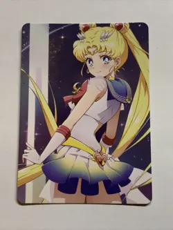 Sailor Moon Girl Sexy ACG Waifu Card Holo Anime Yugioh Art Doujin Cute Crystal - Image 2