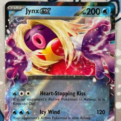 Jynx ex 124/165 Double Rare Holo Scarlet & Violet 151 Set Pokemon Card 2023 NM - Image 2
