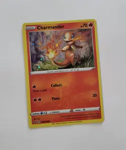 Pokemon Charmander SWSH092 Holo Black Star Promo Sword Shield 2021 Card TCG ENG - Image 1