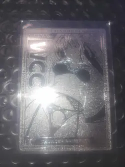 Otaku Box Limited Edition Collectible Metal Card Thunder Priestess - Image 1