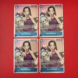 One Piece Card Game English Boa Hancock Op01-078 X4 Playset play set OP01 078 - Image 1