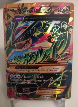 **Custom-made**HighQuality, Mega Rayquaza Ex #98 "Display-card" - Image 1
