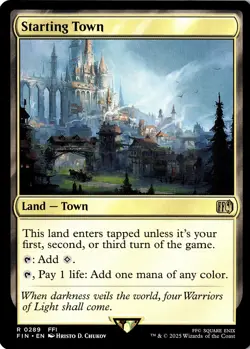 NM - Starting Town R FINAL FANTASY 289 - Image 1