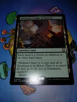 1x Yavimaya, Cradle of Growth - M3C 0409 - Modern Horizons 3 - Rare - MTG - Image 2