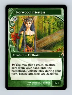 Norwood Priestess (Future Sight) Mystery Booster 2 Non-Foil MTG NM - Image 1